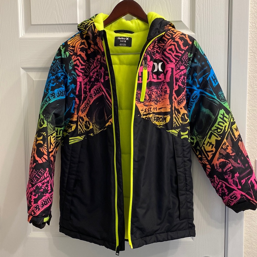 Hurley Ski Jacket with Hood for Boy
